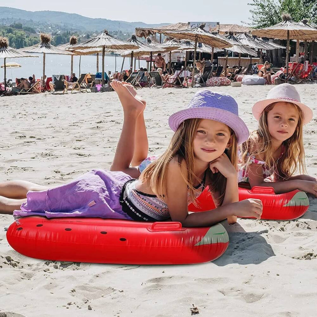 Fruit Pattern Inflatable Surfboard Pool Float
