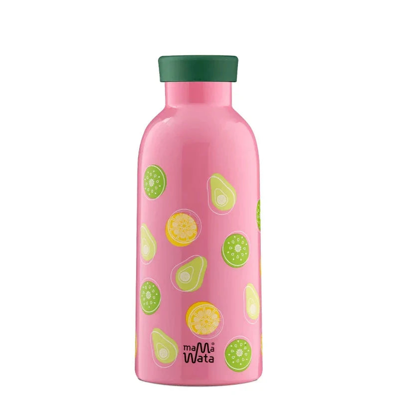 Insulated Stainless Steel Bottle, Fruits 470ml Lunch Box & Water Bottles Insulated Stainless Steel Bottle, Fruits 470ml Insulated Stainless Steel Bottle, Fruits 470ml MAMAWATA