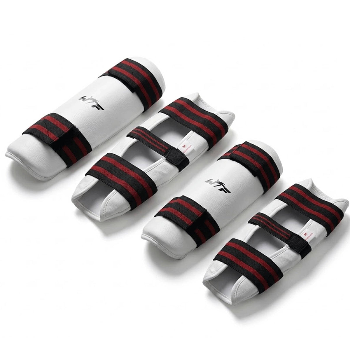 Taekwondo Helmet with Plastic Protection Arm Shin Pads