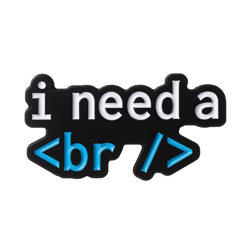 i need a br computer science enamel pin