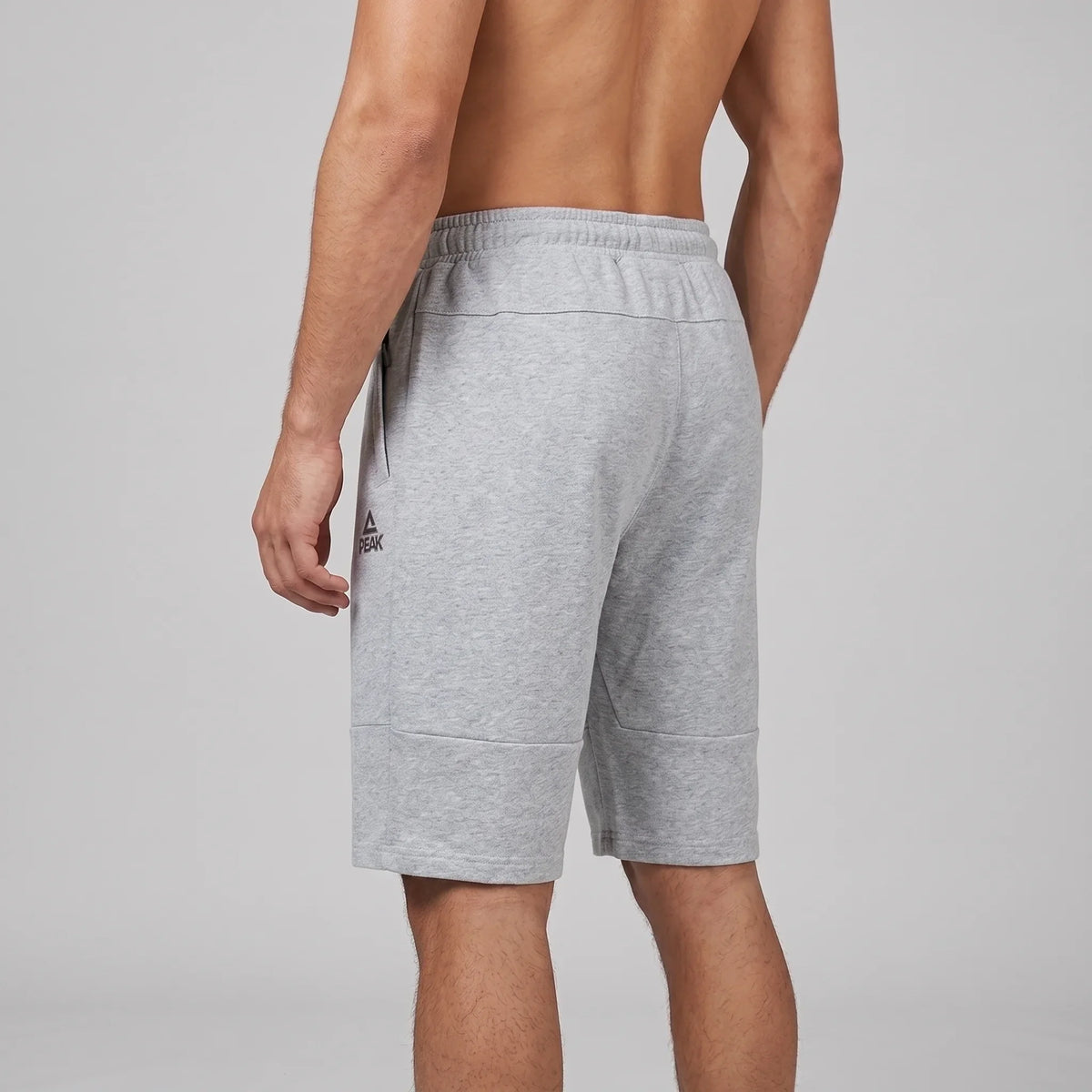 Peak Men Cotton Knitted Shorts with Pocket