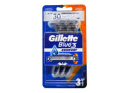 Gillette Blue 3 Comfort 3S Razors 3 Pieces