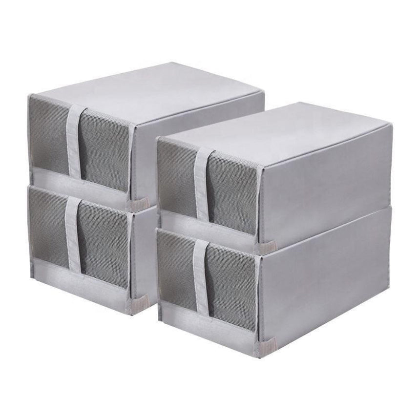Foldable Dustproof Fabric Shoe, Clothes & Accessories Organizer