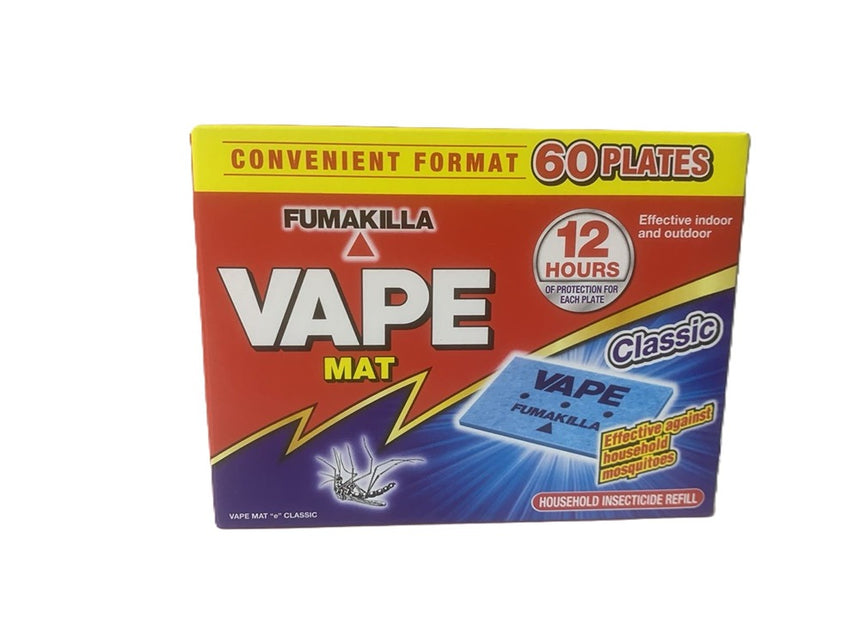 Vape Mat Insecticide Refill Plates Classic 60 Pieces