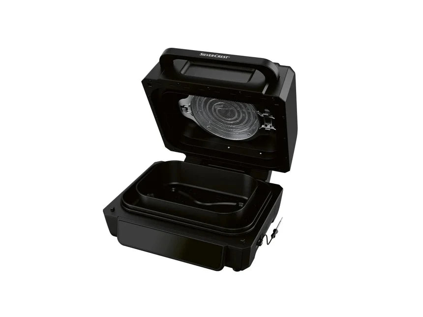 Hot Air Fryer With Grill Function Outlet Hot Air Fryer With Grill Function Hot Air Fryer With Grill Function Silver Crest