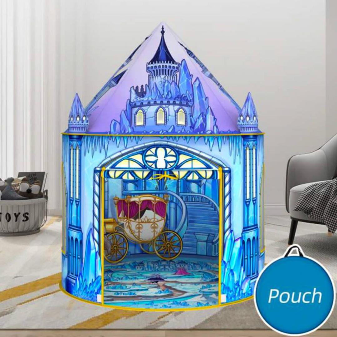 Winter Wonderland - Portable Foldable Snow Castle Kids Tent