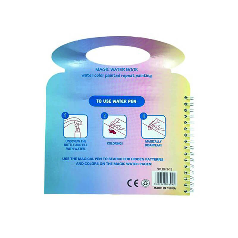 Magic Water Book – Reusable Fun for Kids (Unicorn & Snow White)