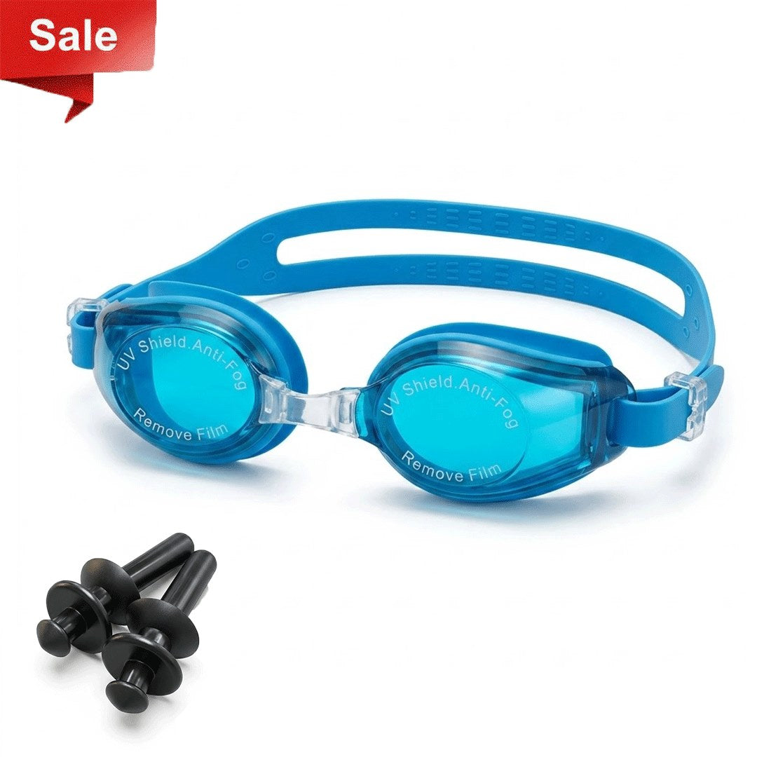 Swimming Goggles Plus Ear Plugs Offer Adults