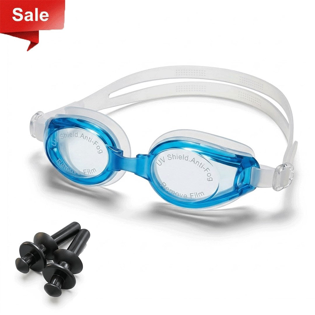 Swimming Goggles Plus Ear Plugs Offer Adults