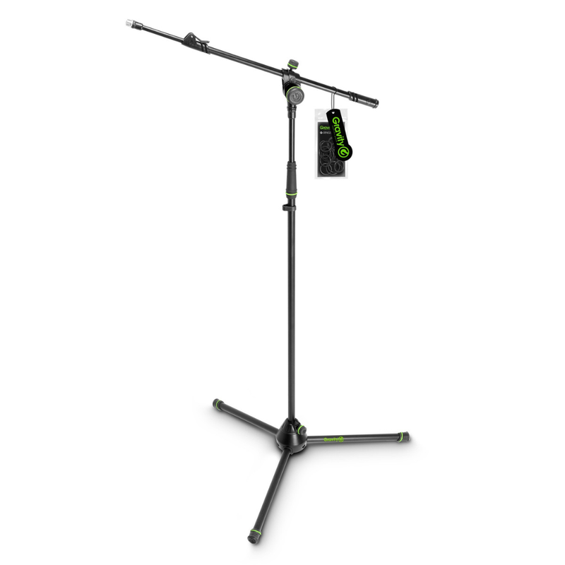 Gravity Microphone Stand with Tripod Base