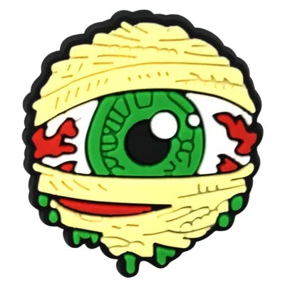 Green Eyeball Halloween Jibbitz Croc Charms -  Crocs