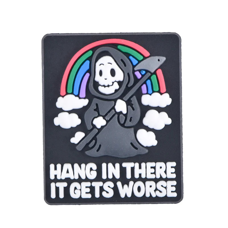 Grim Reaper Death Gothic Croc Charms for Crocs | Jibbitz