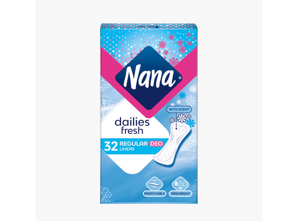 Nana Protege Slip Dailies Regular Deo 32 Pieces