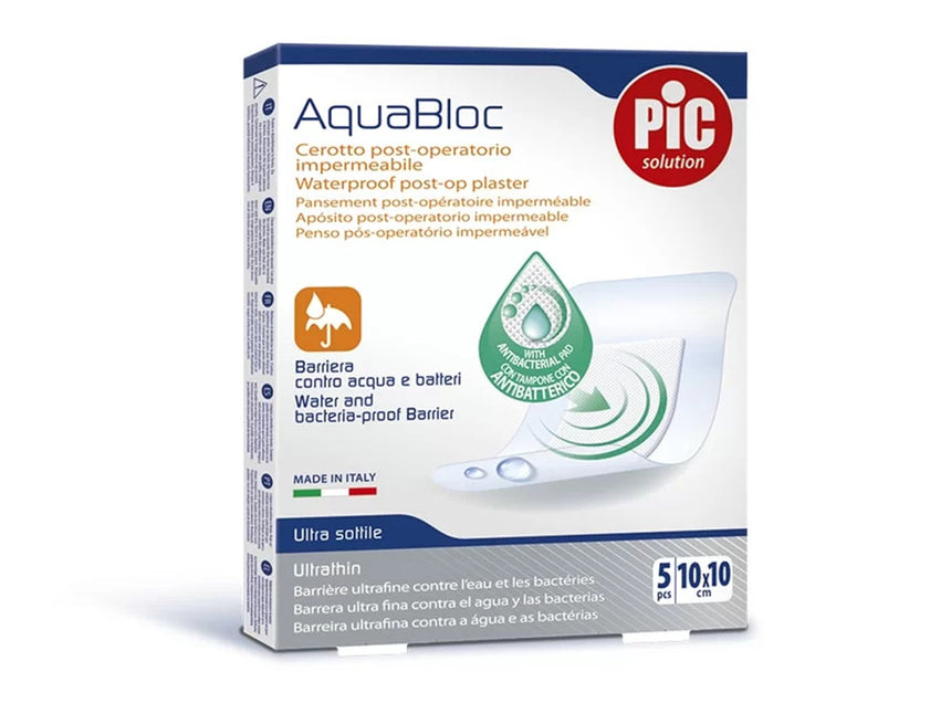 Pic Aquabloc Bandages 10x10 cm