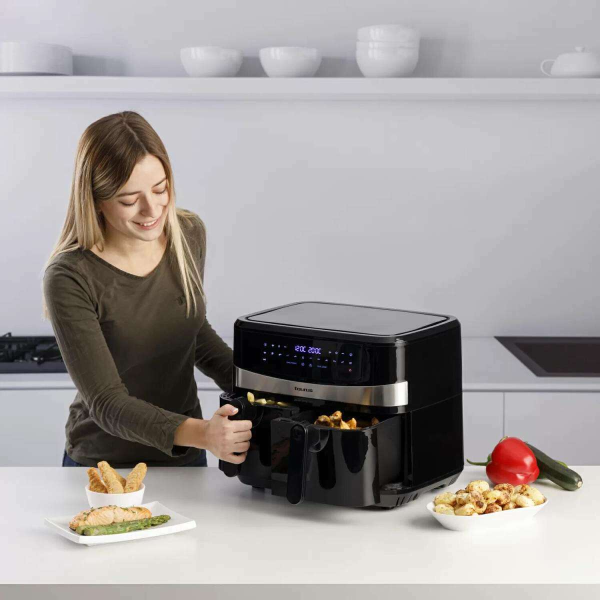 Air Fryer Digital Duo 9L Air Fryers Air Fryer Digital Duo 9L Air Fryer Digital Duo 9L Taurus