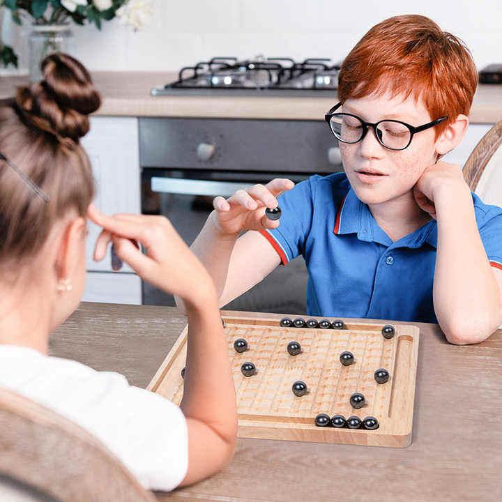Wooden Magnetic Strategy Chess Game