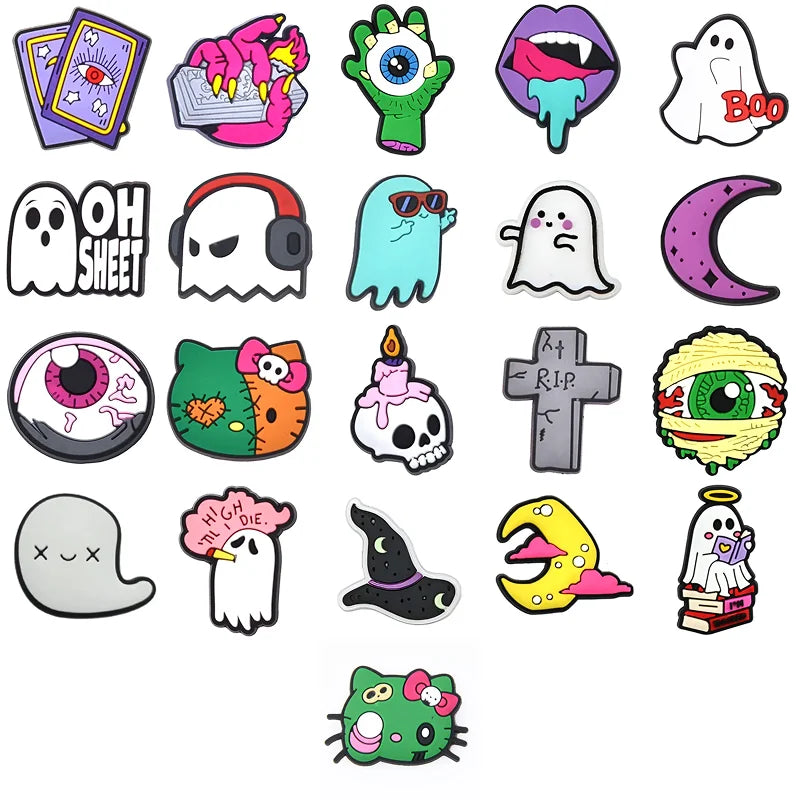Spooky Croc Pins