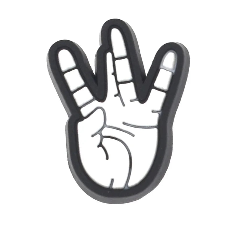 Cool Hand Gesture Croc Charm for Crocs | Jibbitz
