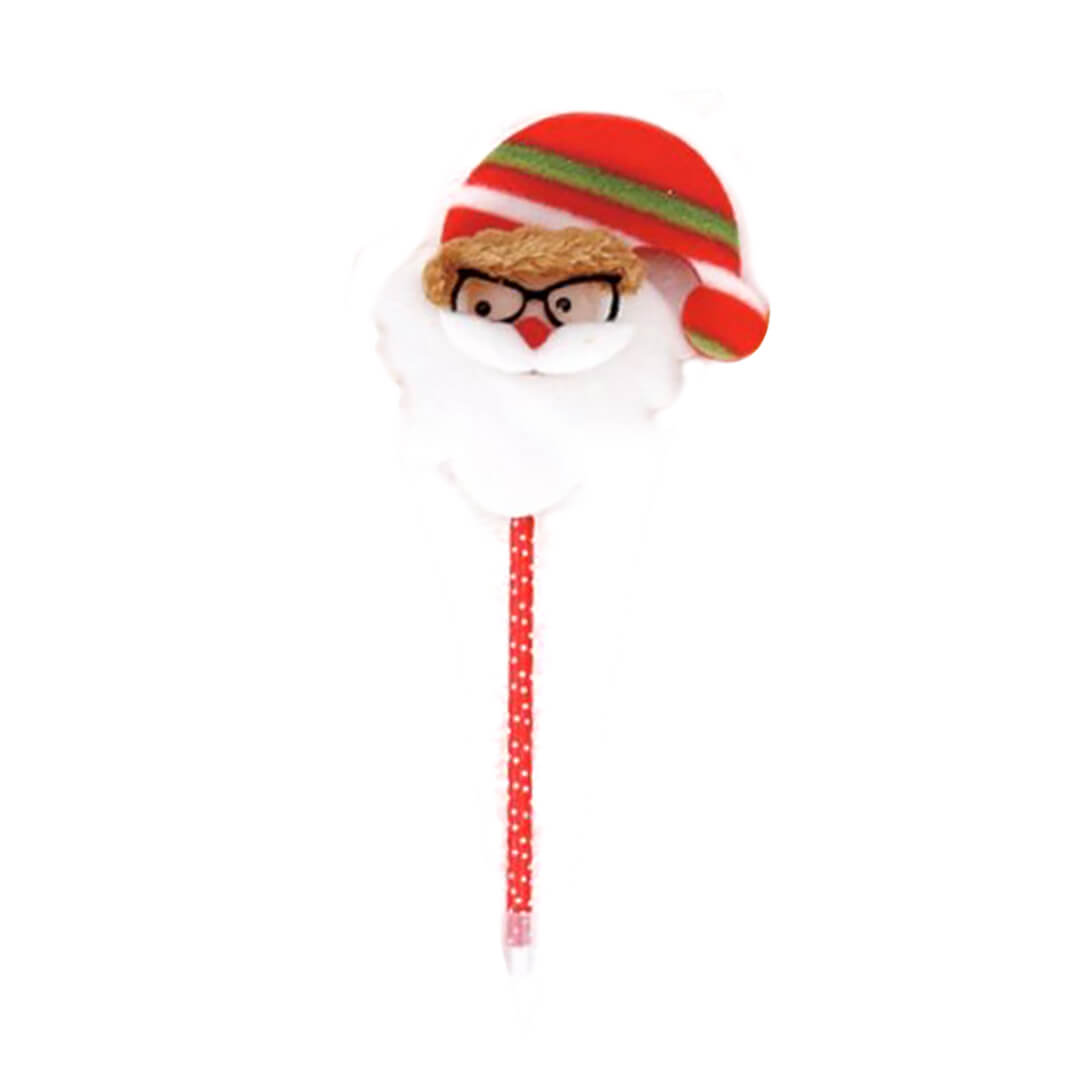 Handmade Christmas Ballpoint Pens Festive Fabric