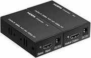 HDMI Extender RX-TX, supporting Full HD 1080p and 3D, perfect for long-distance video and audio transmission in home theaters and conference setups