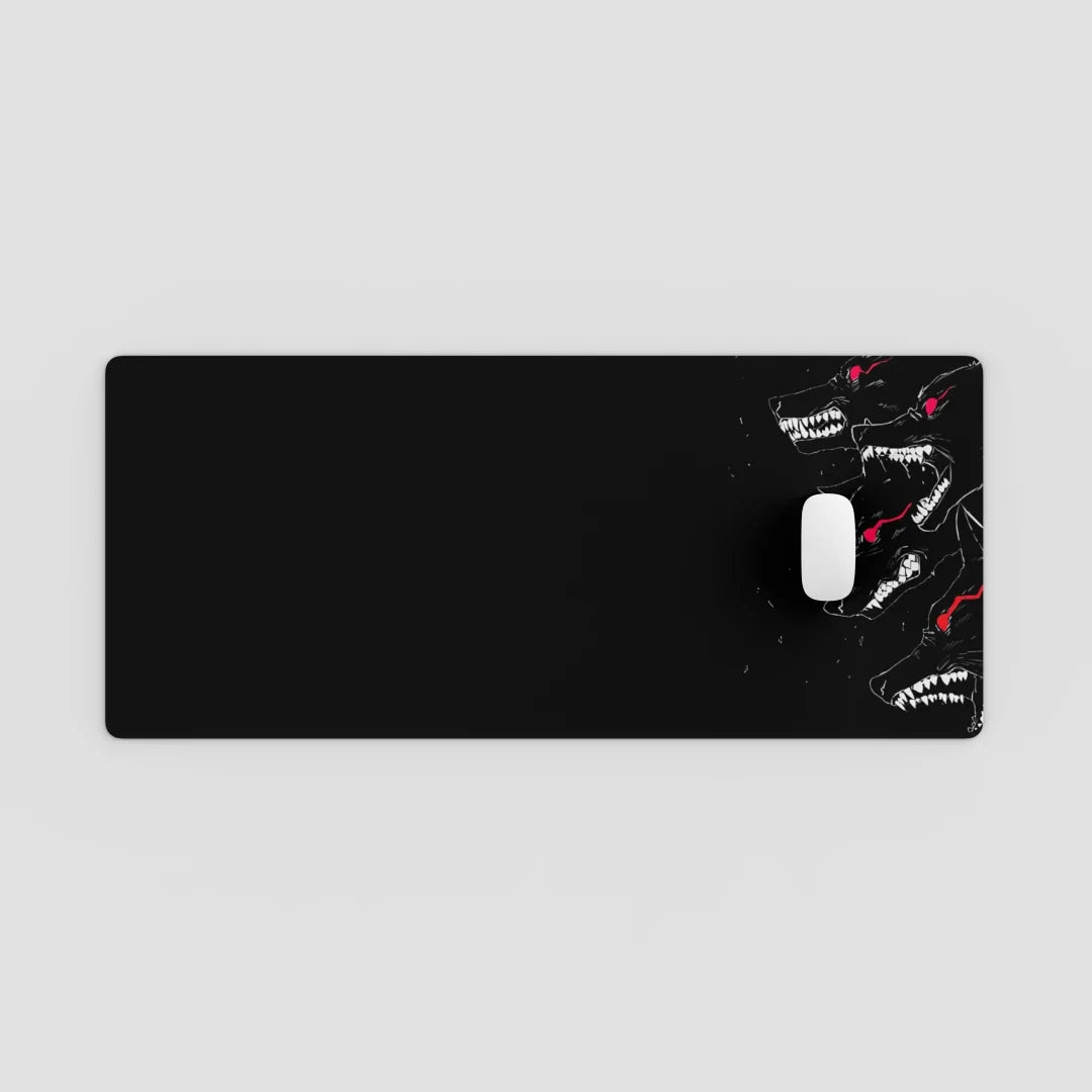 Hellhounds Mousepad (70 by 30 cm)