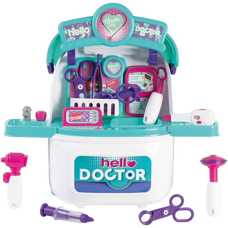 Hello Doctor kids doctor trolley set medical tools