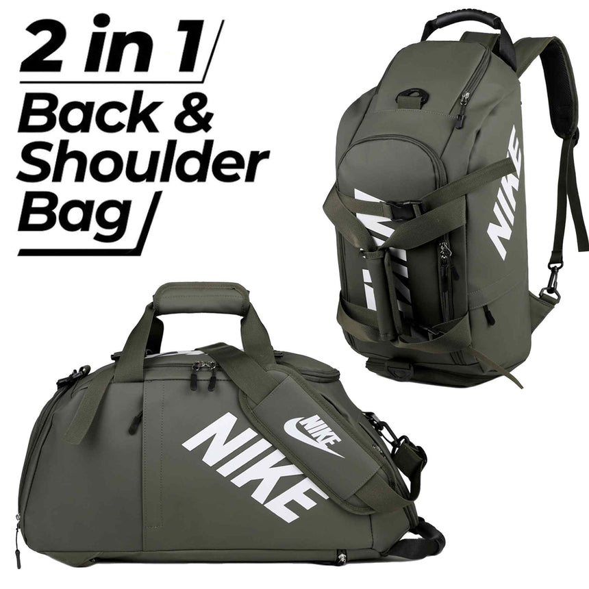 2 In 1 Back And Shoulder Bag Offer With Gym Towel