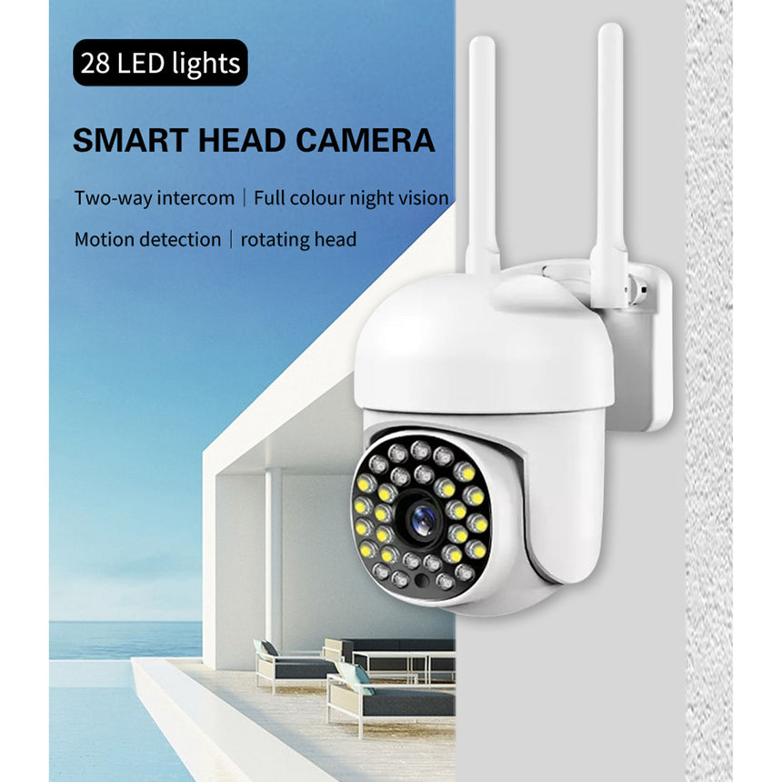 High-Definition 360° Security Camera - Smart Motion Detection (Indoor / Outdoor)