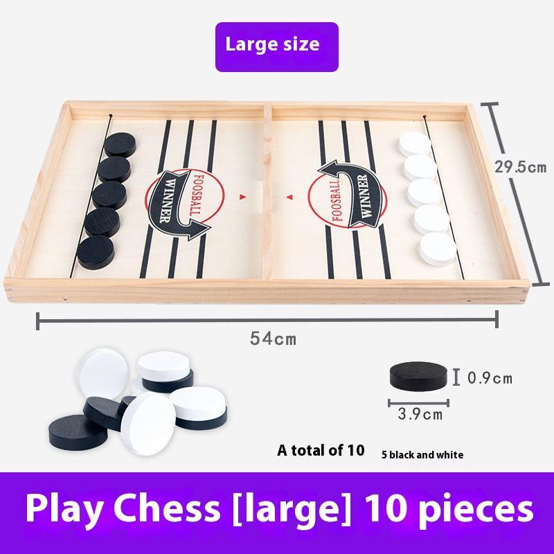 Interactive Wooden Soccer / Hockey Board Game (For Kids & Adults)