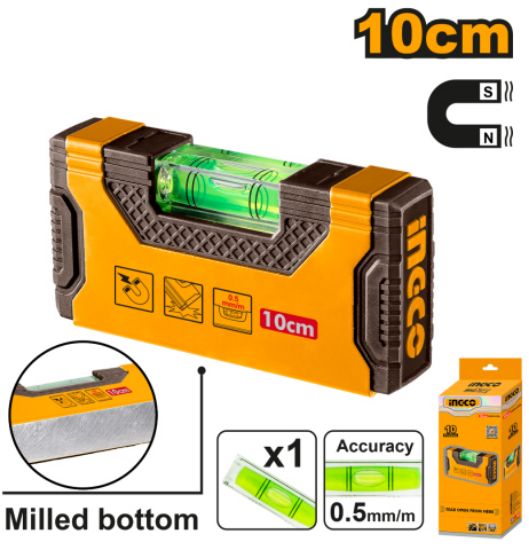 INGCo 10 cm Magnetic Level