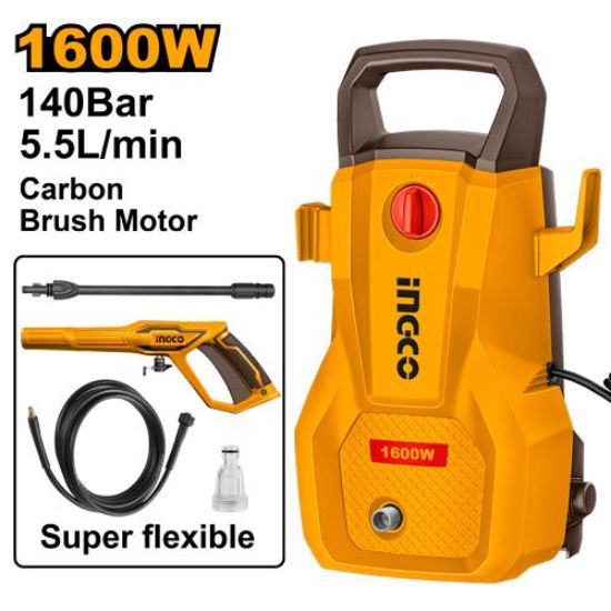 INGCO 1600W 140Bar Pressure Washer