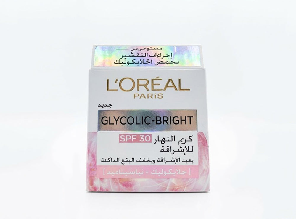 L'Oréal Glycolic Bright Day Cream SPF30 50ml