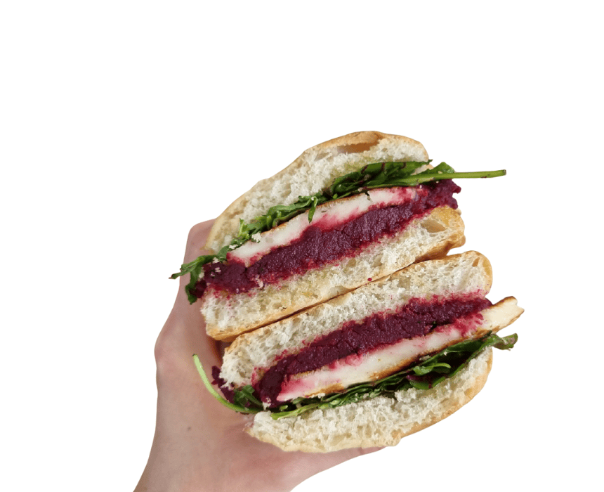 Creamy Hummus Beet