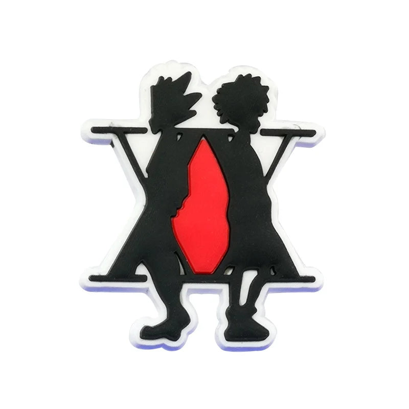 hunter x hunter logo croc charms for crocs | jibbitz