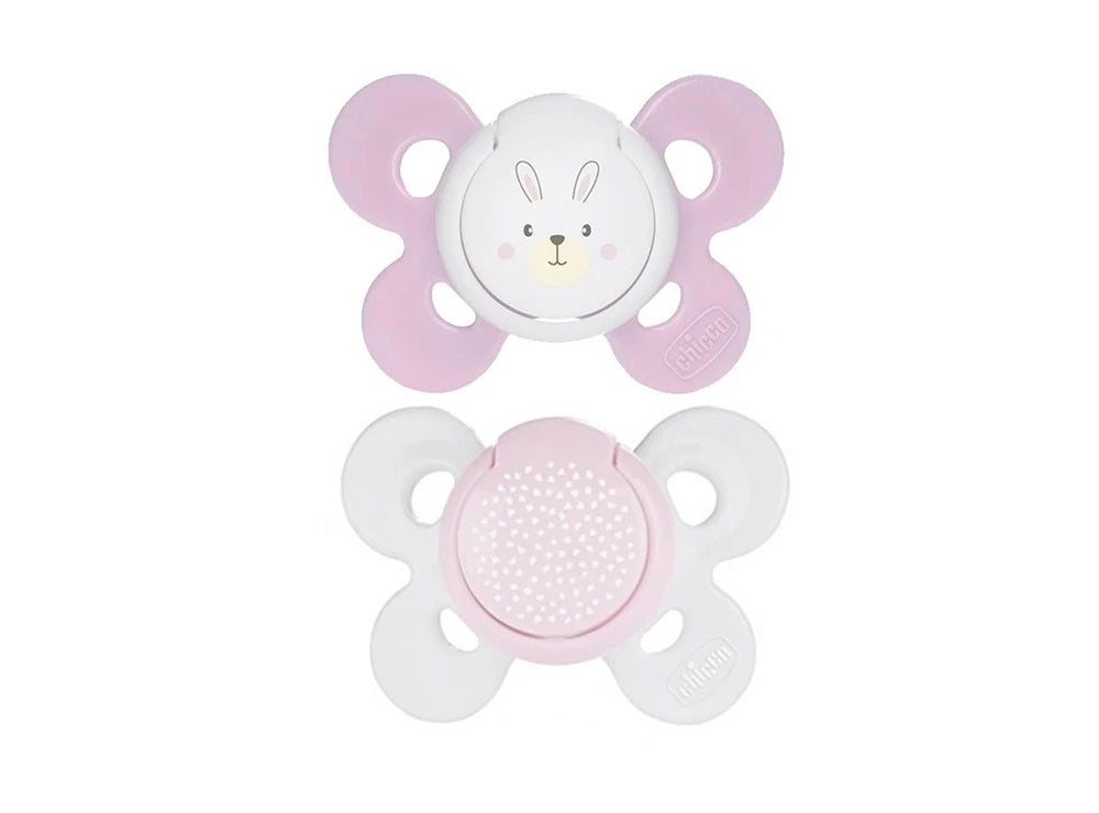 Chicco Physio Air Silicone Soother 0-6M 2 Pieces