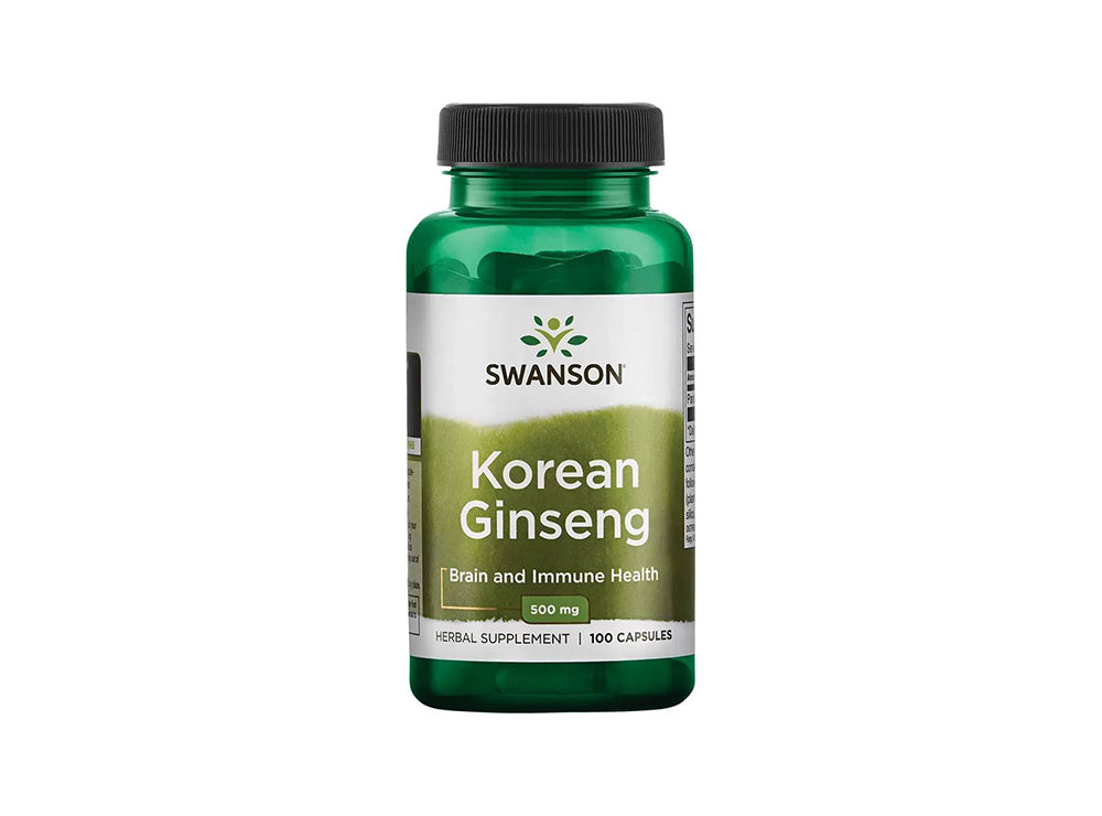 Swanson Korean Ginseng 500 mg 100 Pieces