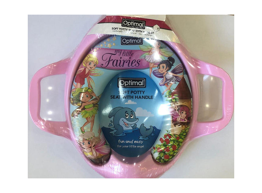 Optimal Soft Seat Toilet Training Girl 1 Piece