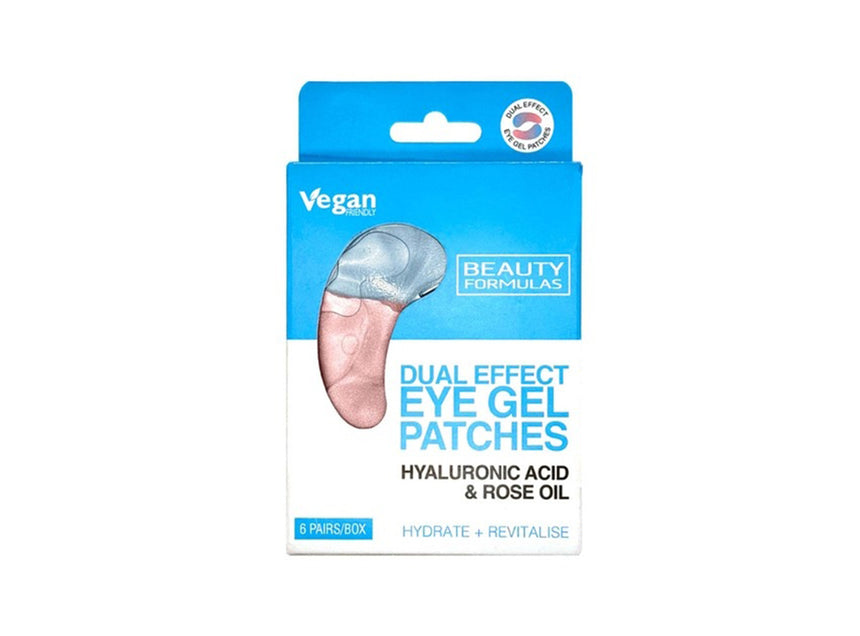 Beauty Formulas Dual Effect Eye Gel Patches 6 Pairs