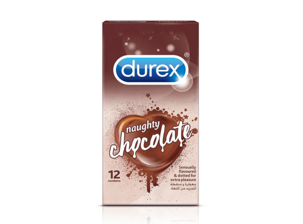 Durex Intense Chocolate Flavored Condoms 12 Pieces
