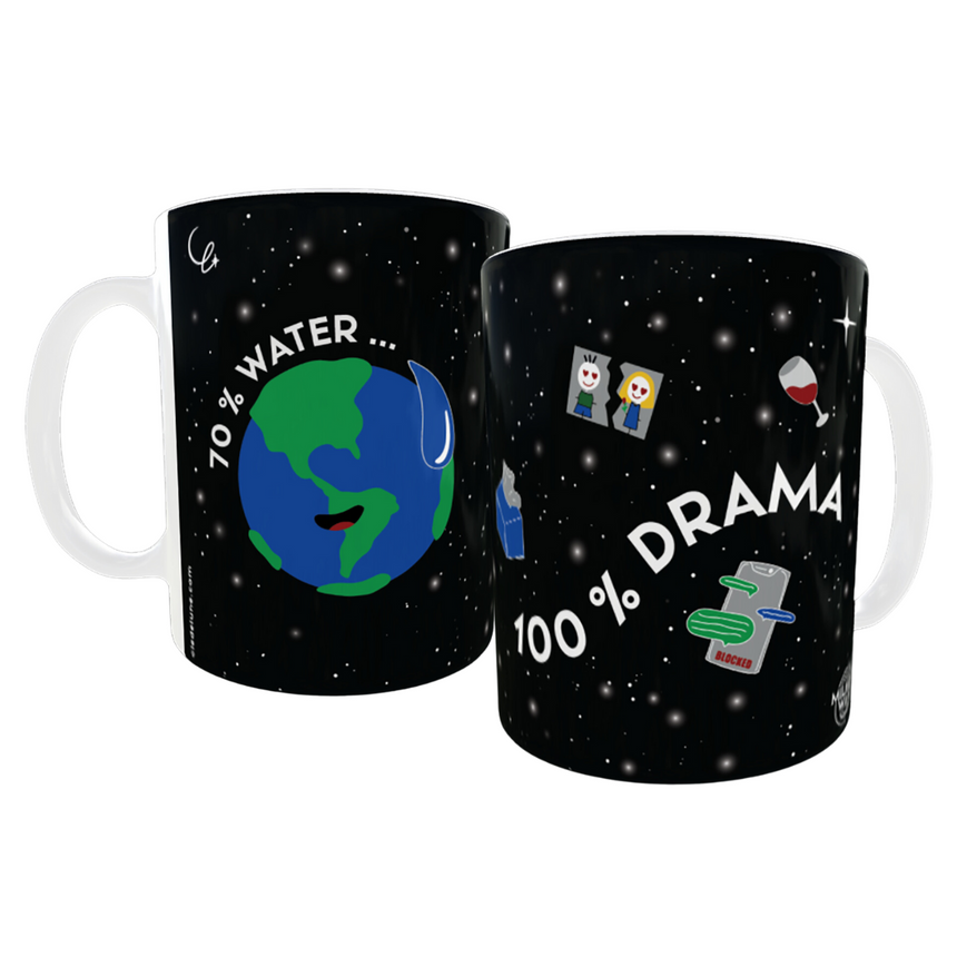 Earth Drama Set - 1 Mug, 2 Notebooks