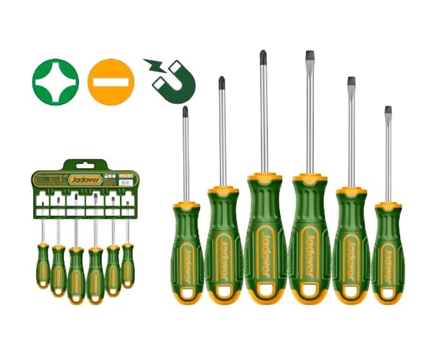 Jadever Screwdrivers Set 6 Pcs