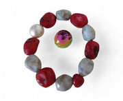 Red Precious Stones Bracelet