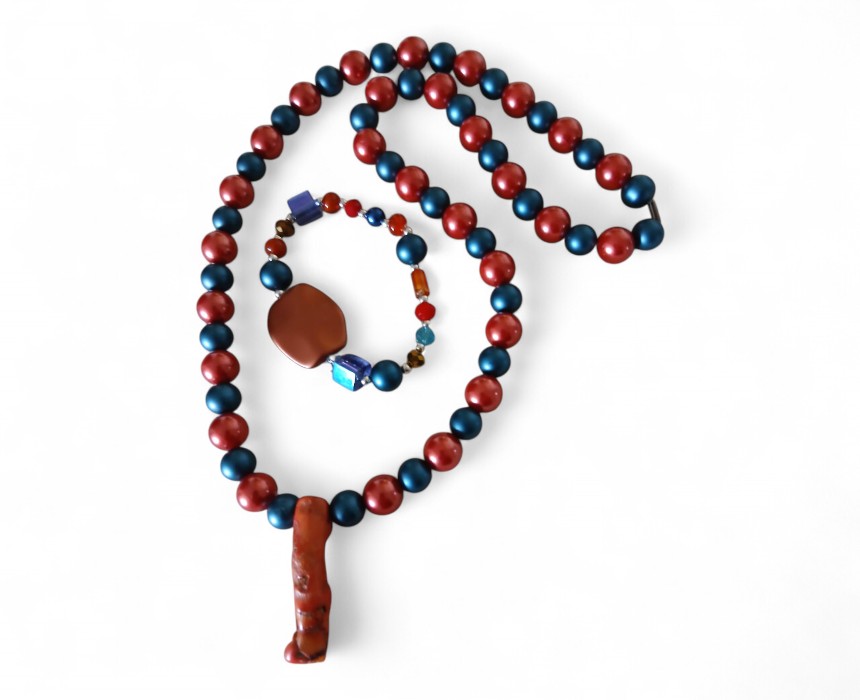 R.B.B Handmade Necklace Bracelet Set