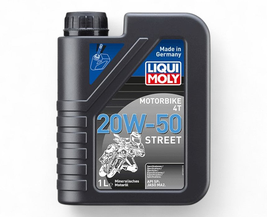 Liqui Moly Motorcycle 4T Engine Oil 20W-50 Street