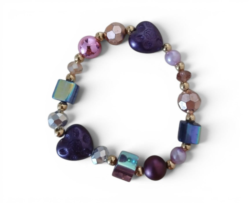 Purple Women Handmade Artizana Bracelet