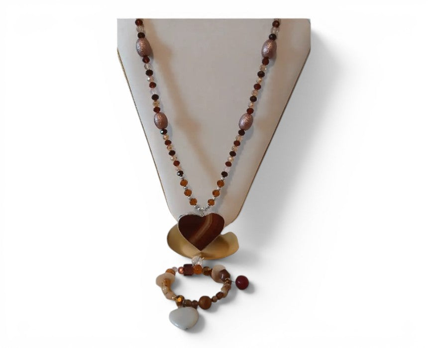 B.H.S. Handmade Necklace Bracelet Set