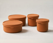 4 Pieces Silicone Food containers
