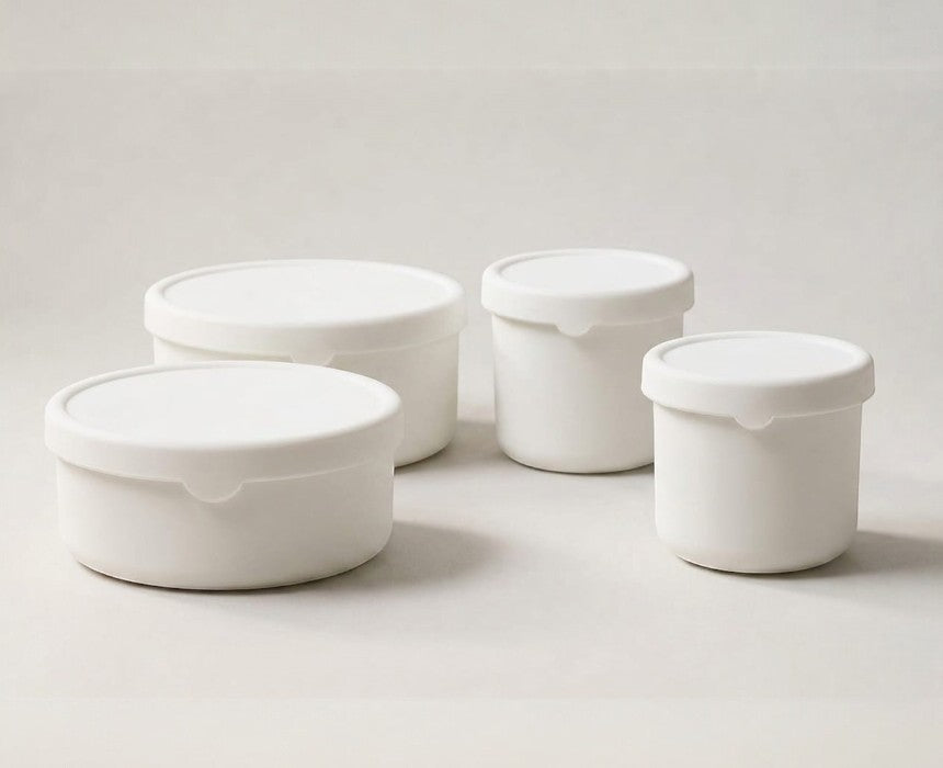 4 Pieces Silicone Food containers