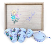 Hand-Painted Customizable Lebanese Coffee Set