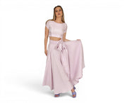 Tammy Irisé Silk Wrap Skirt
